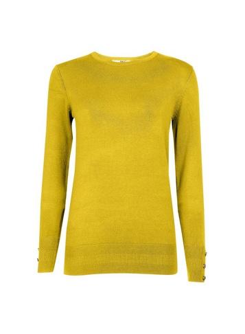 Dorothy Perkins *tall Lime Button Cuff Jumper