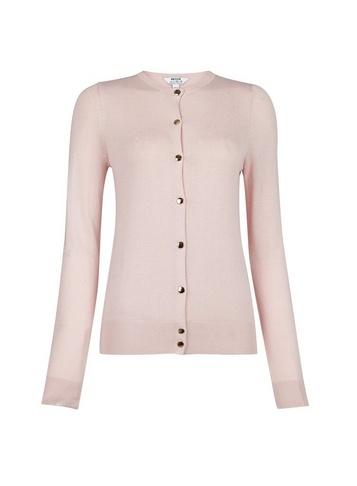 Dorothy Perkins Petite Pink Button Cardigan