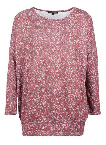 Dorothy Perkins *izabel London Red Oversized Floral Top