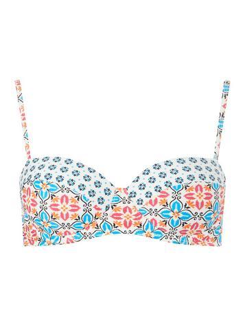Dorothy Perkins *dp Beach Ivory Mix And Match Balconette Bikini Top
