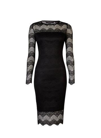 Dorothy Perkins *black Lace Bodycon Dress