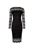 Dorothy Perkins *black Lace Bodycon Dress