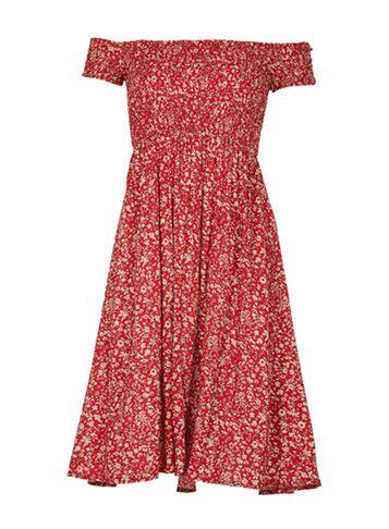 Dorothy Perkins * Izabel London Multi Red Floral Dress