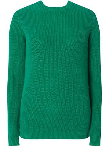 Dorothy Perkins Green Bow Back Jumper