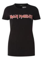 Dorothy Perkins *only Black Iron Maiden Boxy T-shirt
