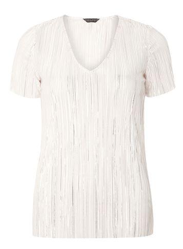 Dorothy Perkins Blush V-neck Plisse Top