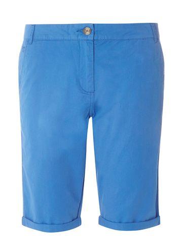 Dorothy Perkins Bright Blue Chino Knee Length Shorts