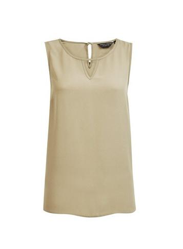 Dorothy Perkins Khaki Keyhole Top