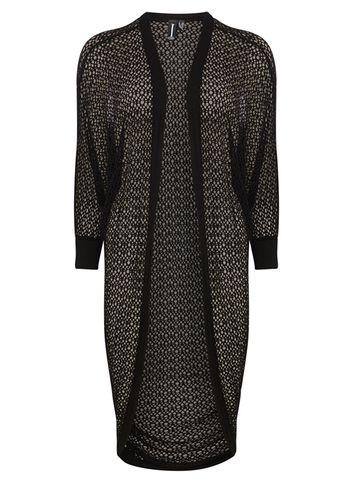 Dorothy Perkins *izabel London Black Soft Net Top