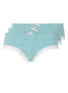 Dorothy Perkins *3 Pack Blue Bird Print Knickers