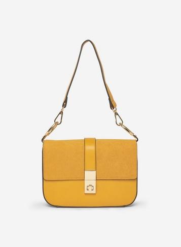 Dorothy Perkins Yellow Multi Way Shoulder Bag
