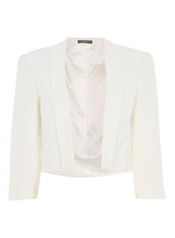 Dorothy Perkins *roman Originals Nude Crepe Jacket