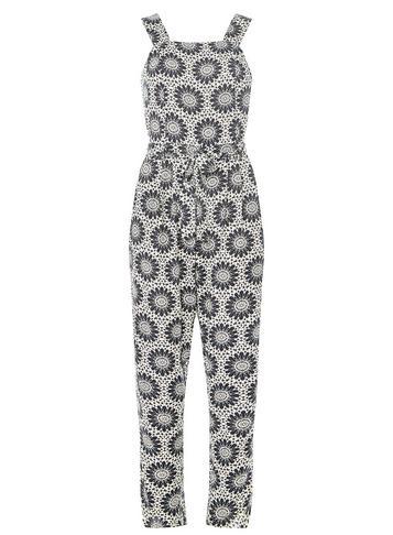 Dorothy Perkins Monochrome Tile Print Jumpsuit