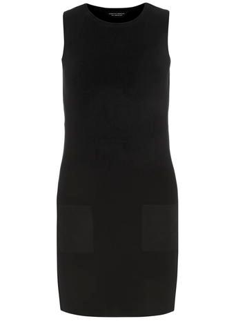 Dorothy Perkins Black Suede Pocket Tunic