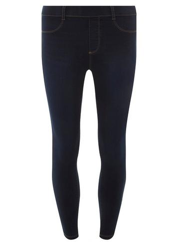 Dorothy Perkins Navy 'eden' Denim Ankle Grazer Jeggings