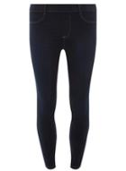 Dorothy Perkins Navy 'eden' Denim Ankle Grazer Jeggings