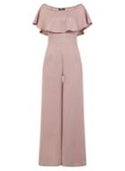 Dorothy Perkins *girls On Film Pink Wide Leg Jumpsuit