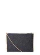 Dorothy Perkins Navy Shimmer Side Bar Clutch Bag