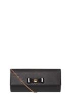 Dorothy Perkins *lily & Franc Black Patent Bow Clutch Bag