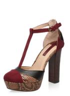 Dorothy Perkins Purple 'gaiai' Platform Court Shoes
