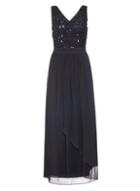 Dorothy Perkins *quiz Black Embellished Maxi Dress