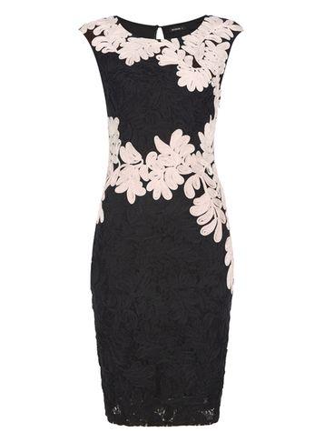 Dorothy Perkins *roman Originals Pink Tapework Dress