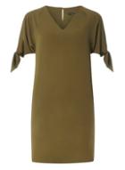 Dorothy Perkins Khaki Tie Sleeve Shift Dress