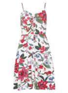 Dorothy Perkins Ivory Tropical Print Camisole Dress
