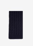 Dorothy Perkins Navy Cable Knit Scarf