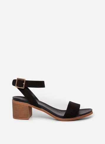 Dorothy Perkins Black Comfort 'barley' Footbed Sandals