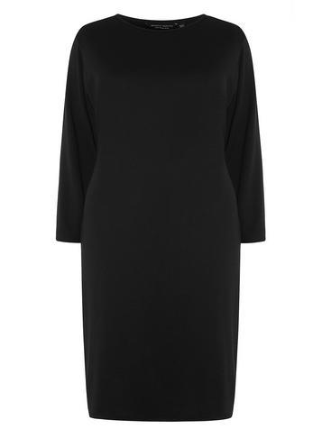 Dorothy Perkins *dp Curve Black Ponte Bodycon Dress