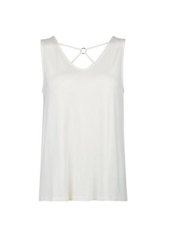 Dorothy Perkins Ivory Ring Back Detailed Vest