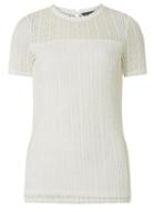 Dorothy Perkins *tall Ivory Lace Applique Shell Top