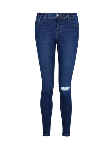Dorothy Perkins Indigo Darcy Skinny Ankle Grazer Jeans