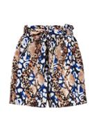 Dorothy Perkins Multi Colour Animal Print Shorts