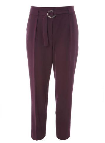 Dorothy Perkins Purple Circle Tapered Trousers