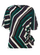 Dorothy Perkins Stripe Tie Side T-shirt