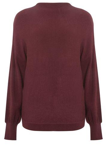 Dorothy Perkins *vila Fig Slouch Sleeve Knitted Jumper