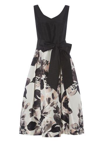 Dorothy Perkins *roman Originals Pink Contrast Print Dress