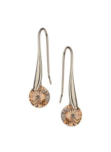 Dorothy Perkins Peach Drop Stone Earrings