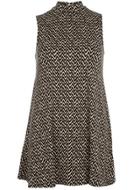 Dorothy Perkins Printed Turtle Neck Tunic