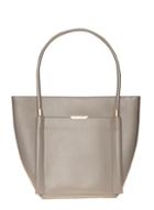 Dorothy Perkins Grey Roll Handle Tote Bag