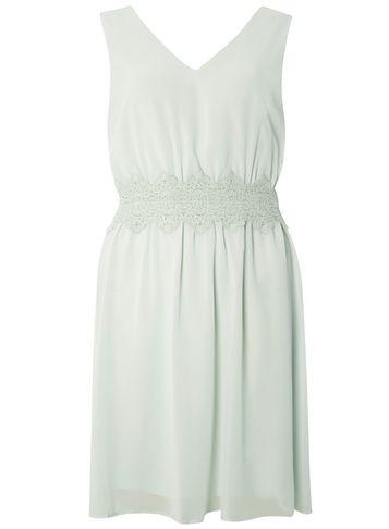 Dorothy Perkins *vila Mint Lace Prom Dress