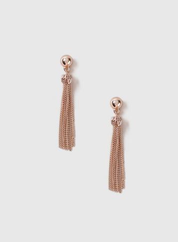 Dorothy Perkins Chain Tassel Earrings