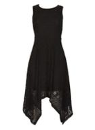 Dorothy Perkins * Izabel London Black Lace Hanky Hem Dress
