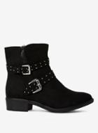 Dorothy Perkins Wide Fit Black Arie Boots