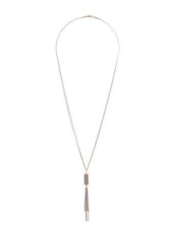 Dorothy Perkins Long Pink Chain Necklace
