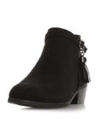 Dorothy Perkins *head Over Heels By Dune Black Palomma Ankle Boots