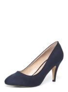 Dorothy Perkins Wide Fit Navy 'claudia' Court Shoes