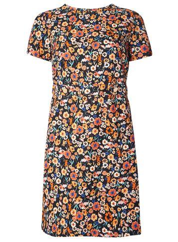 Dorothy Perkins Pique Floral Shift Dress